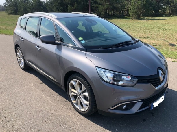 Renault Grand Scenic IV, 7 мест, 2017 г.