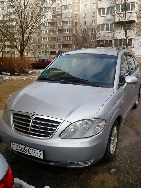 SsangYong Rodius I · Рестайлинг, 7 мест, 2008 г.