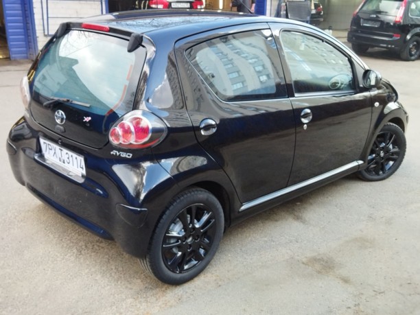 Toyota Aygo I (AB10) · Рестайлинг, 2009 г.