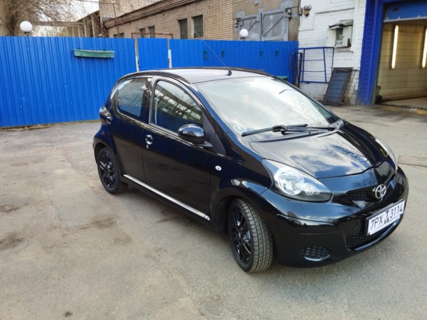 Toyota Aygo I (AB10) · Рестайлинг, 2009 г.