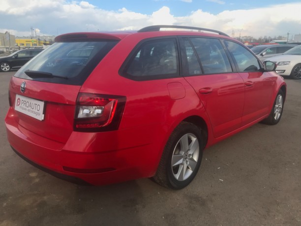 Skoda Octavia III · Рестайлинг, 2017 г.