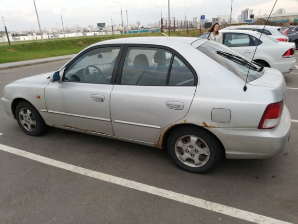 Hyundai Accent LC, 2000 г.