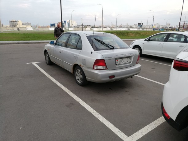 Hyundai Accent LC, 2000 г.