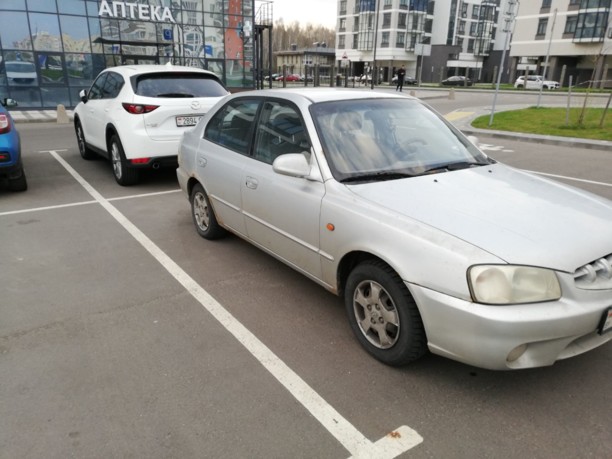Hyundai Accent LC, 2000 г.