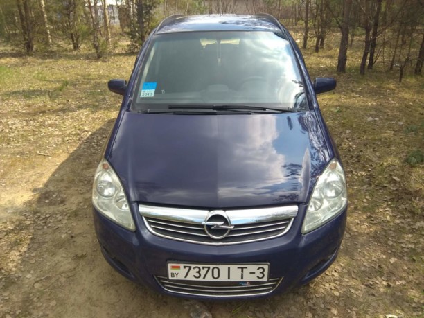 Opel Zafira B · Рестайлинг, 7 мест, 2008 г.