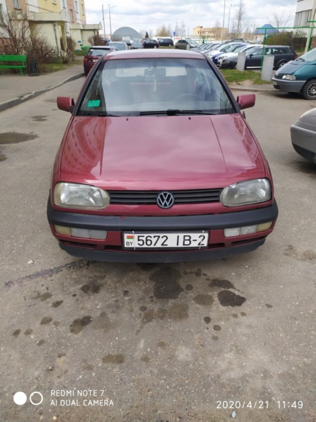 Volkswagen Golf III, 1993 г.
