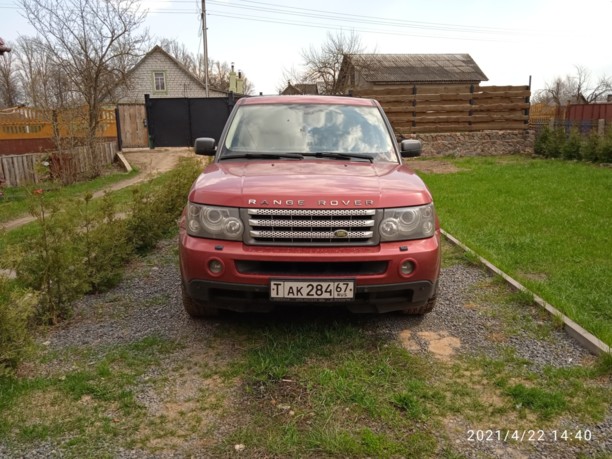Land Rover Range Rover Sport I, 5 мест, 2008 г.