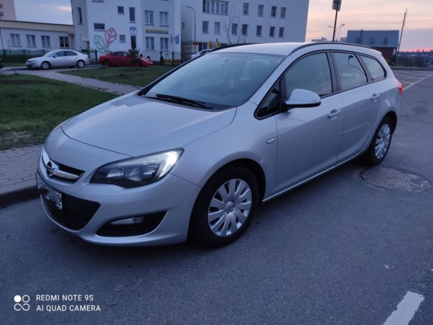 Opel Astra J · Рестайлинг, 2013 г.