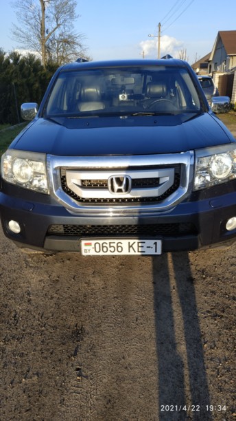 Honda Pilot II, 7 мест, 2008 г.