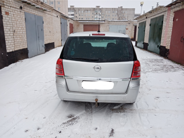 Opel Zafira B · Рестайлинг, 7 мест, 2008 г.