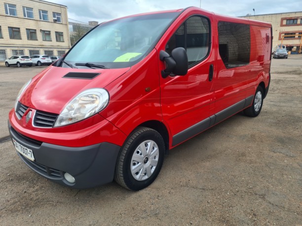 Renault Trafic II · Рестайлинг, 2012 г.