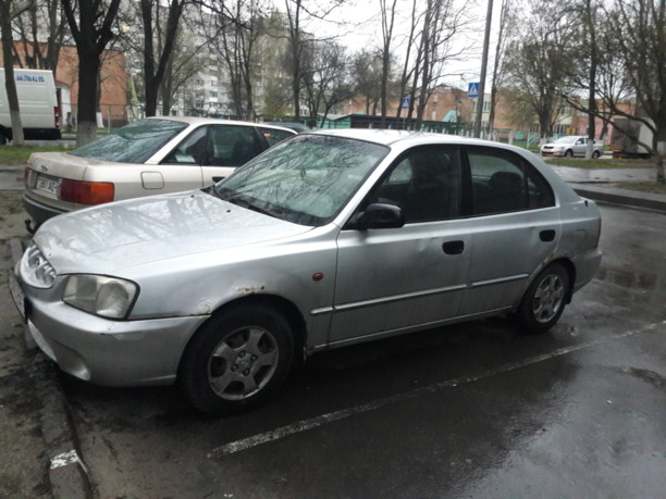 Hyundai Accent LC, 2001 г.