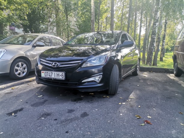 Hyundai Solaris I · Рестайлинг, 2014 г.