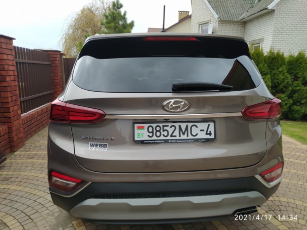 Hyundai Santa Fe TM, 2019 г.