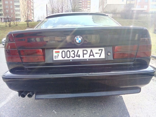BMW 5 серия E34, 1989 г.