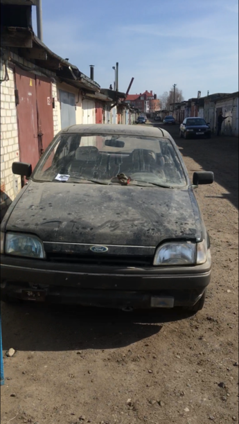 Ford Fiesta III, 1990 г.