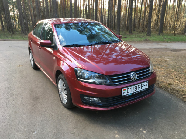 Volkswagen Polo Sedan I · Рестайлинг, 2016 г.