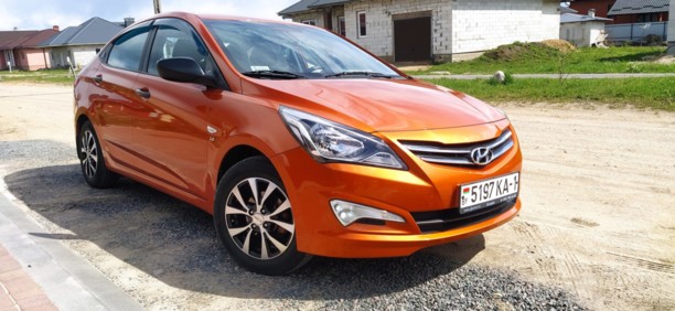 Hyundai Solaris I · Рестайлинг, 2015 г.