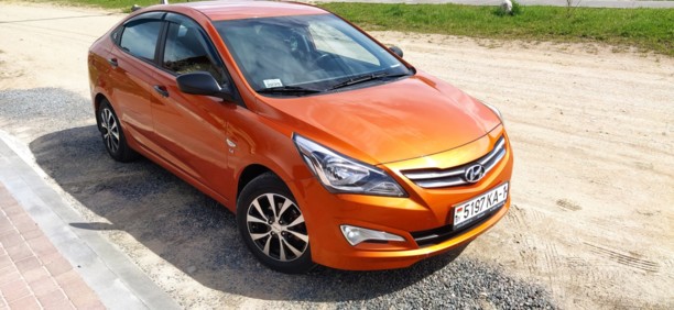 Hyundai Solaris I · Рестайлинг, 2015 г.