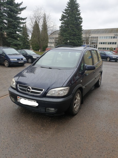 Opel Zafira A · Рестайлинг, 7 мест, 2003 г.