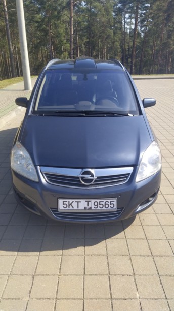 Opel Zafira B · Рестайлинг, 7 мест, 2008 г.