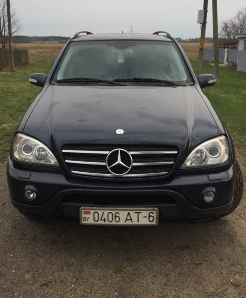 Mercedes-Benz M-Класс W163 · Рестайлинг, 5 мест, 2003 г.