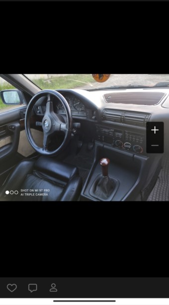 BMW 5 серия E34, 1989 г.