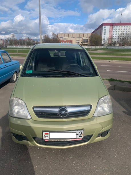 Opel Meriva I · Рестайлинг, 2007 г.