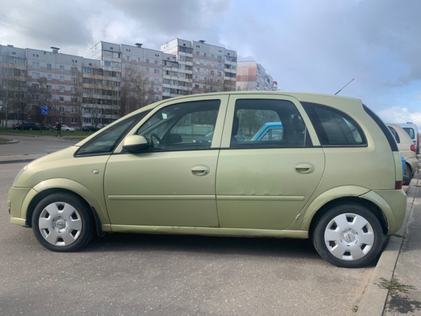 Opel Meriva I · Рестайлинг, 2007 г.