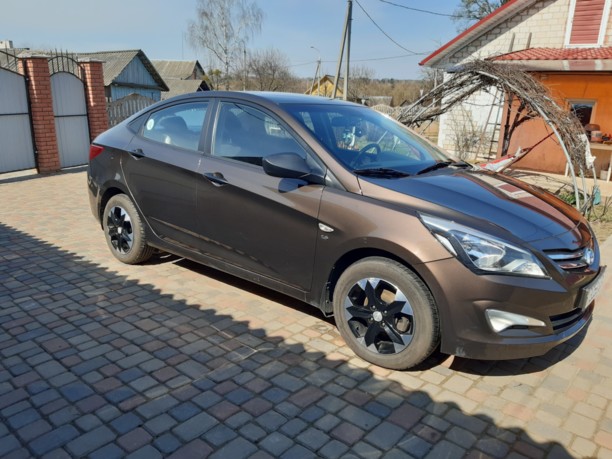 Hyundai Solaris I · Рестайлинг, 2014 г.