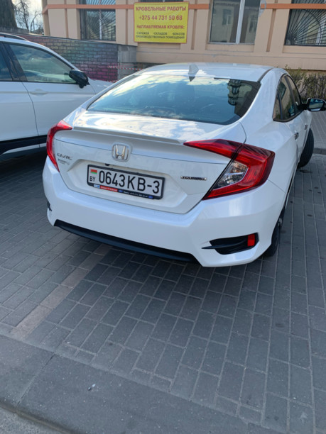 Honda Civic X, 2016 г.