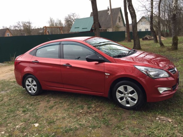 Hyundai Solaris I · Рестайлинг, 2014 г.