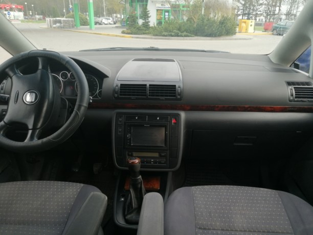 SEAT Alhambra I · Рестайлинг, 7 мест, 2001 г.