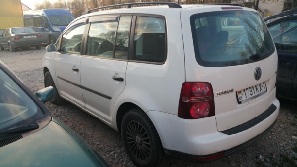 Volkswagen Touran I · Рестайлинг, 2007 г.