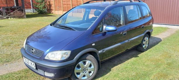 Opel Zafira A, 7 мест, 2000 г.