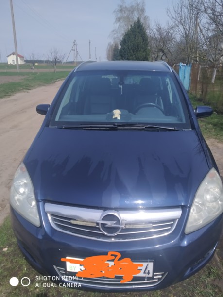 Opel Zafira B · Рестайлинг, 7 мест, 2008 г.