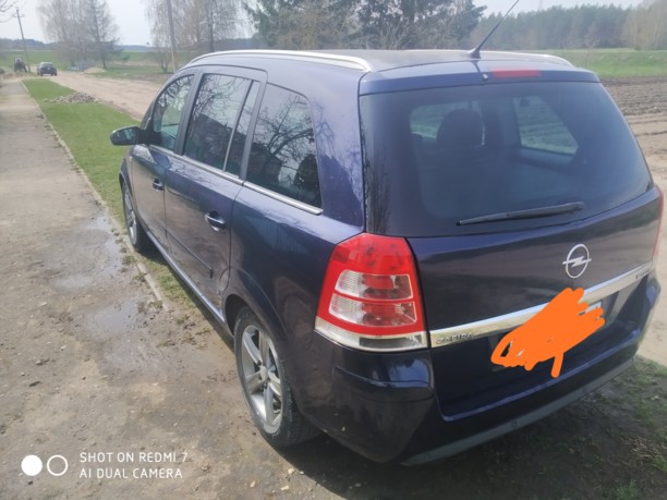 Opel Zafira B · Рестайлинг, 7 мест, 2008 г.
