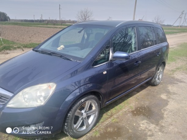 Opel Zafira B · Рестайлинг, 7 мест, 2008 г.