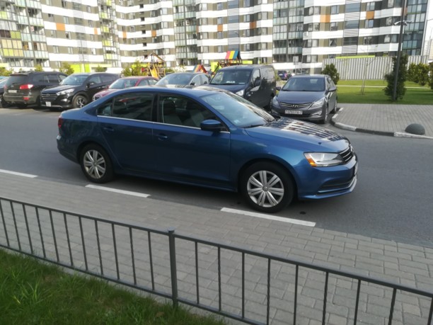 Volkswagen Jetta VI · Рестайлинг, 2017 г.