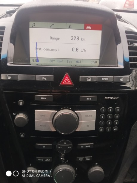 Opel Zafira B · Рестайлинг, 7 мест, 2008 г.