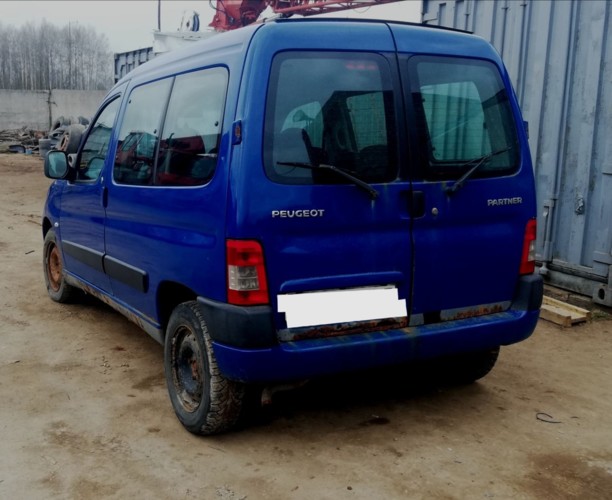 Peugeot Partner Origin · Рестайлинг, 2007 г.