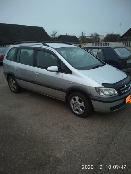 Opel Zafira A · Рестайлинг, 7 мест, 2003 г.