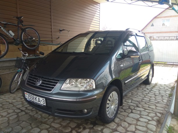 Volkswagen Sharan I · 2-й рестайлинг, 7 мест, 2007 г.