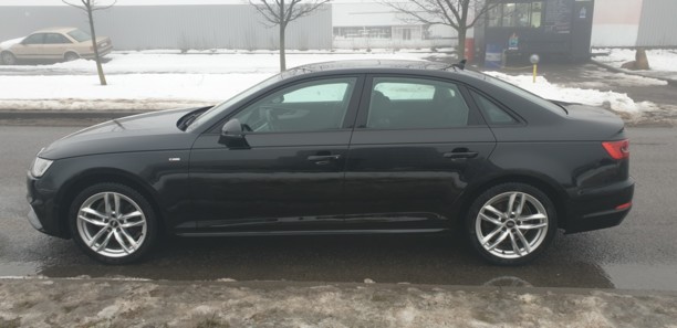 Audi A4 B9, 2016 г.