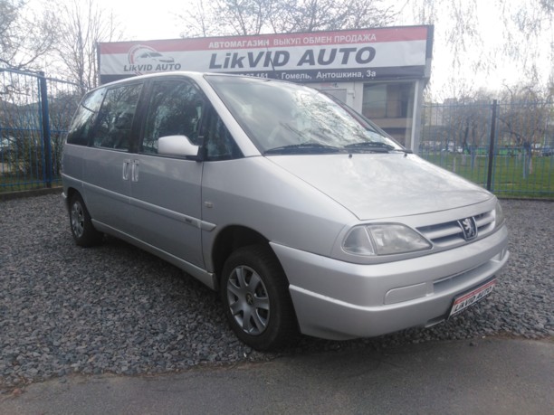 Peugeot 806 221 · Рестайлинг, 5 мест, 2000 г.