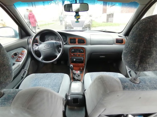 Kia Clarus I · Рестайлинг, 1998 г.