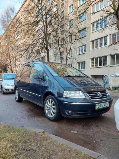 Volkswagen Sharan I · 2-й рестайлинг, 5 мест, 2007 г.