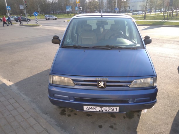 Peugeot 806 221, 5 мест, 1998 г.