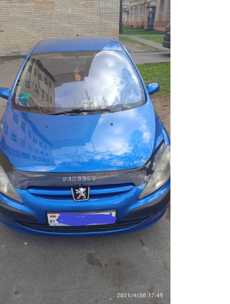 Peugeot 307 I, 2004 г.