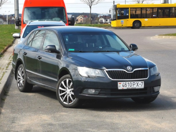 Skoda Superb II · Рестайлинг, 2014 г.